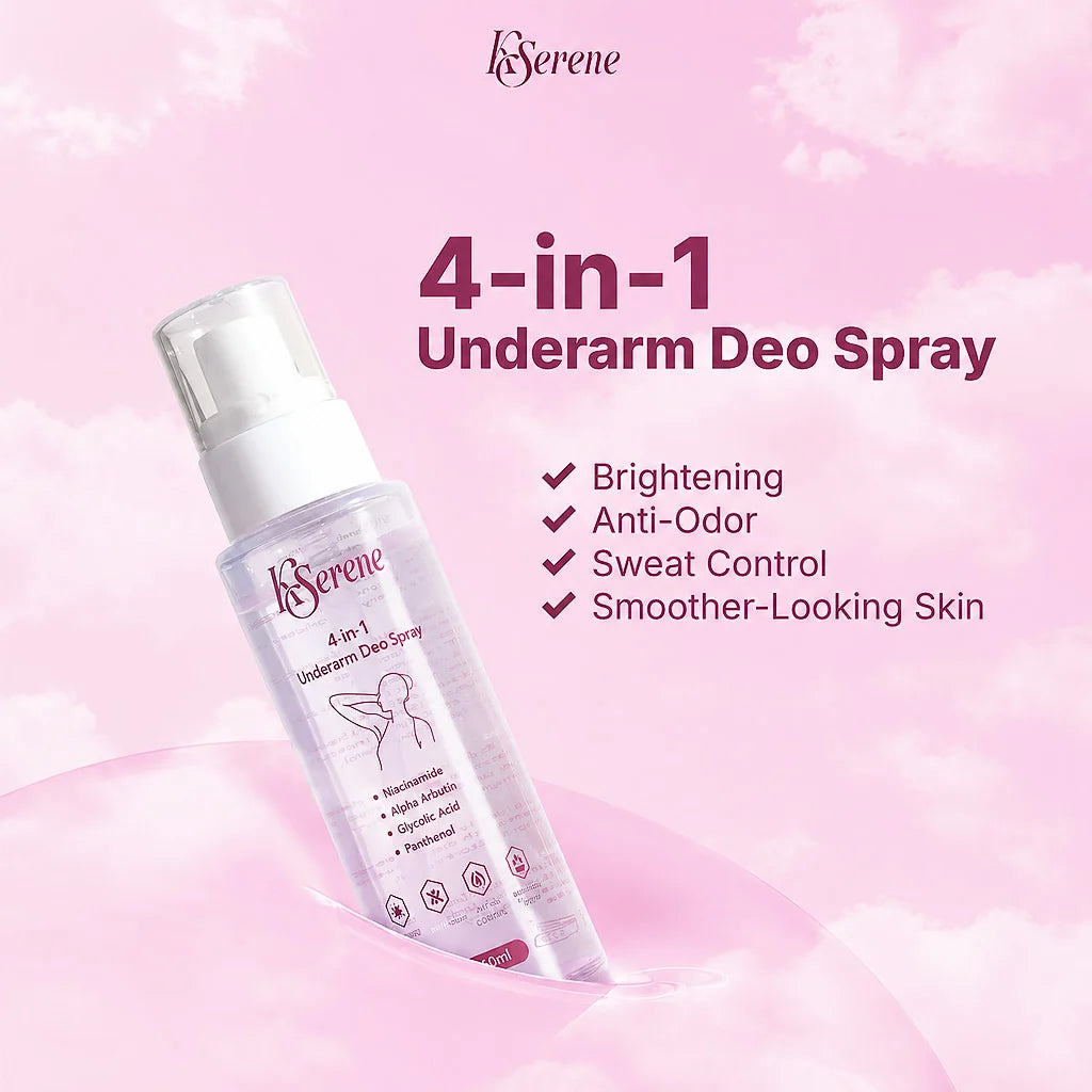 KSerene 4 in 1 Underarm Deo Spray 60ml