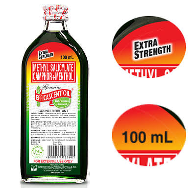 Efficascent Oil Extra Strength 100ml