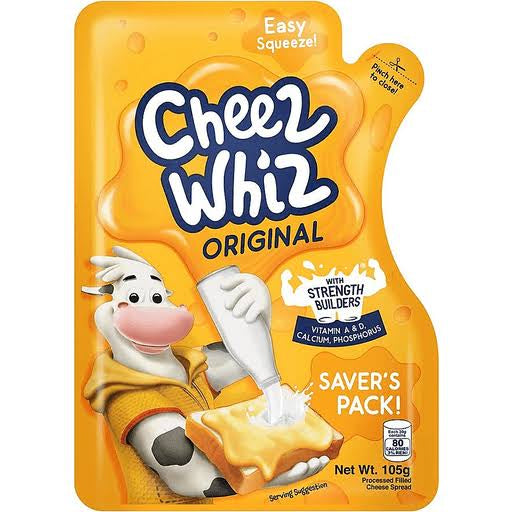 CHEEZ WHIZ Original Cheese Spread 105g