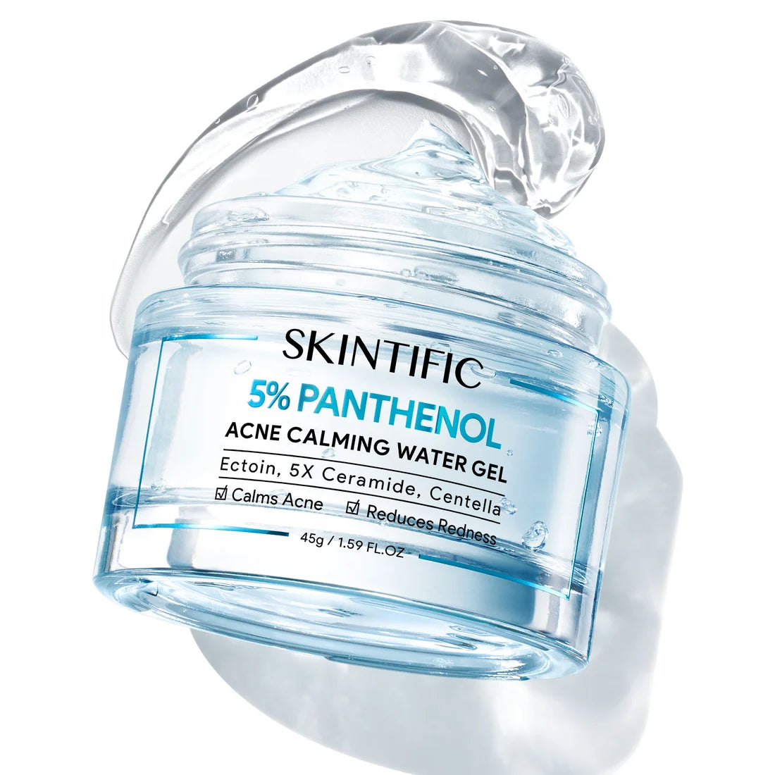SKINTIFIC 5% Panthenol Acne Calming Water Gel 45g