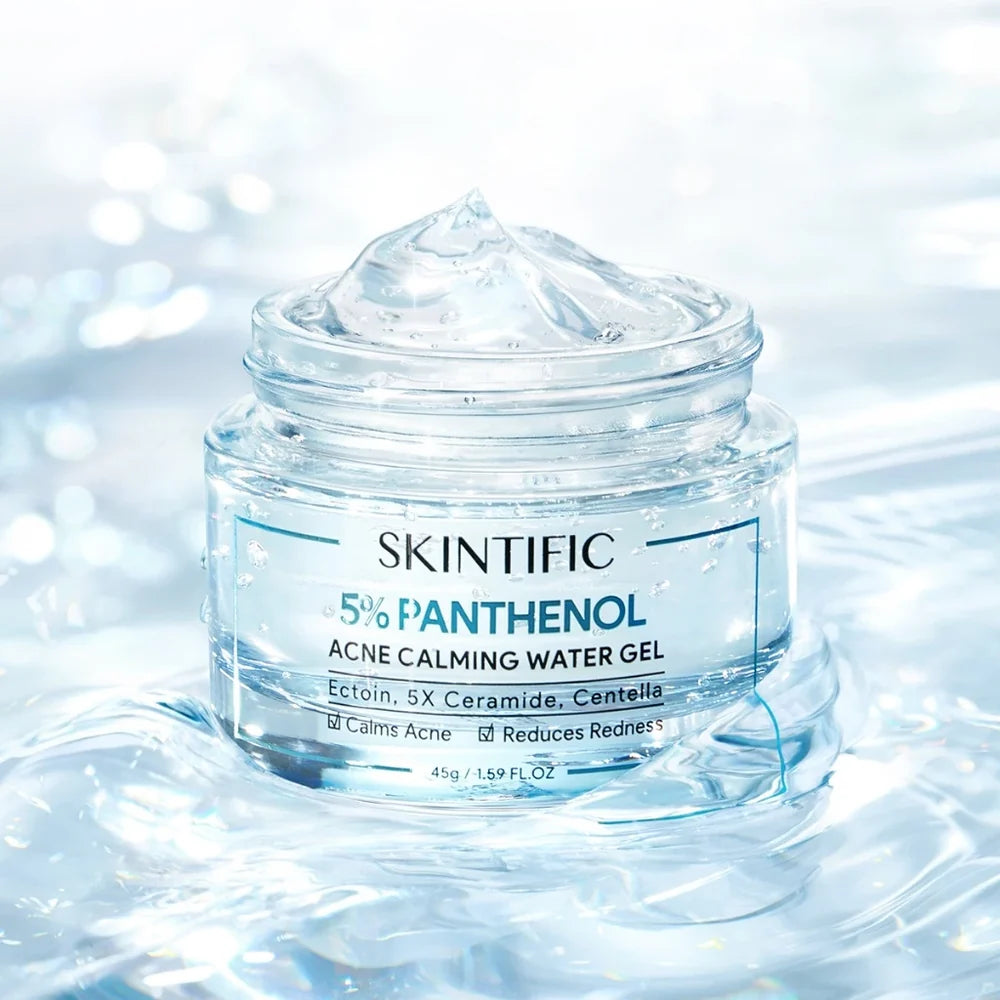 SKINTIFIC 5% Panthenol Acne Calming Water Gel 45g