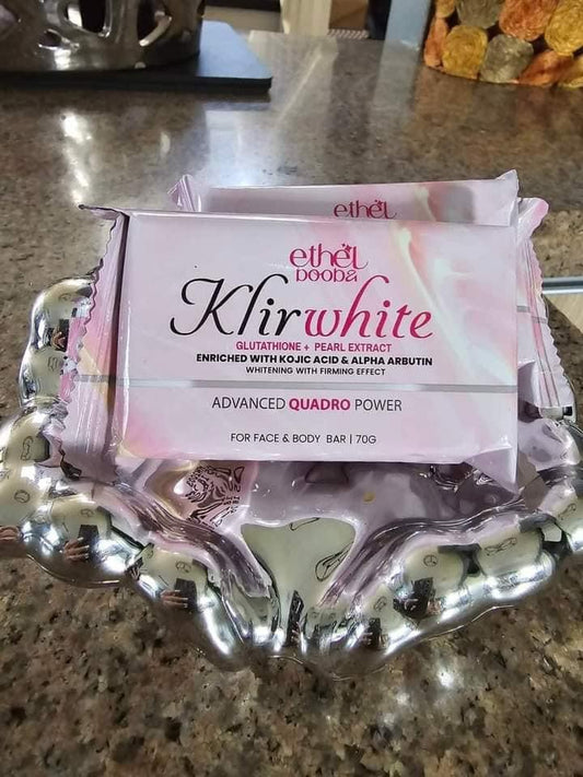 KLIR White Soap by Ethel Booba 70g