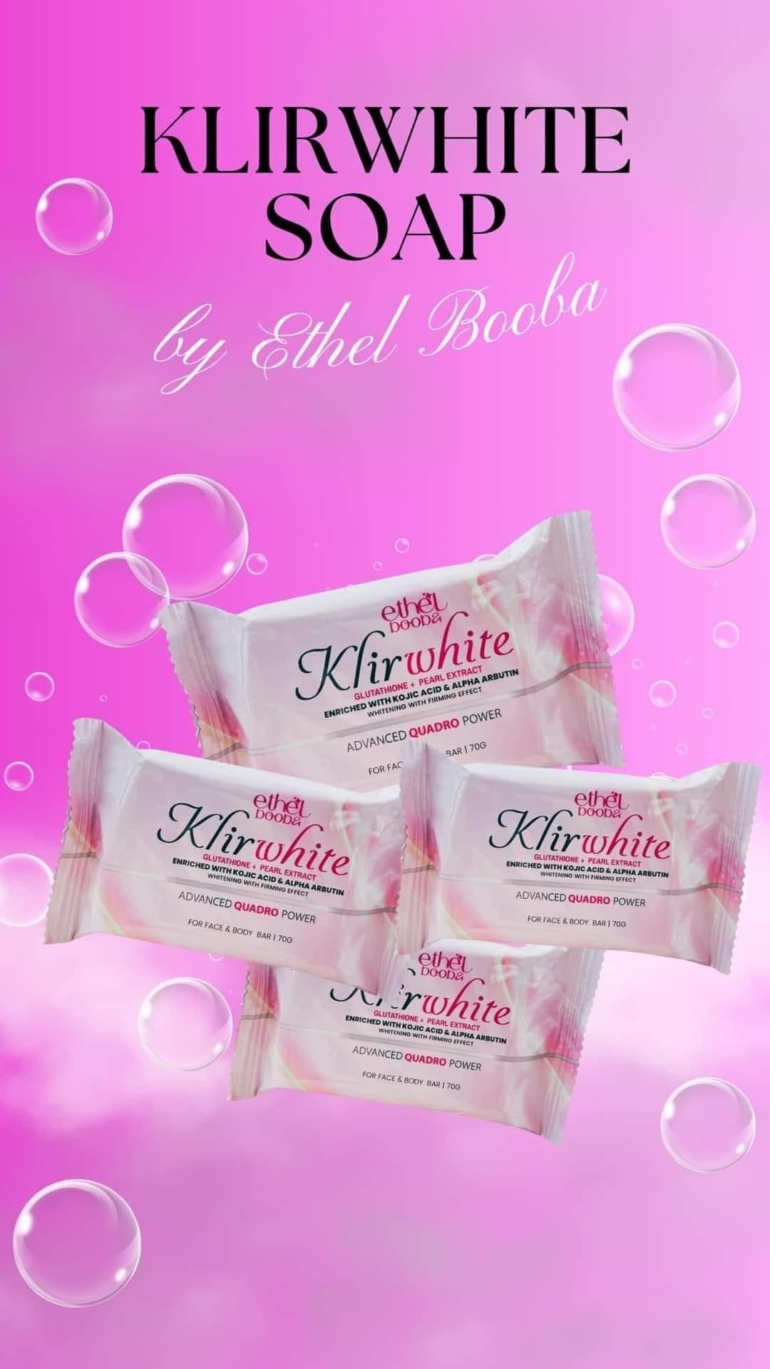 KLIR White Soap by Ethel Booba 70g