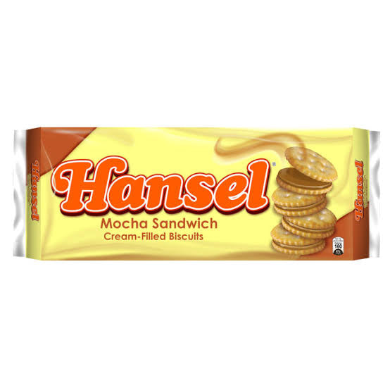 Hansel Mocha Sandwich Cream Filled Biscuits 10x31g