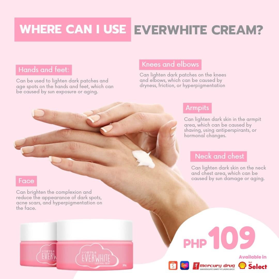 EVERWHITE Niacinamide Sakura Lightening Cream 20g