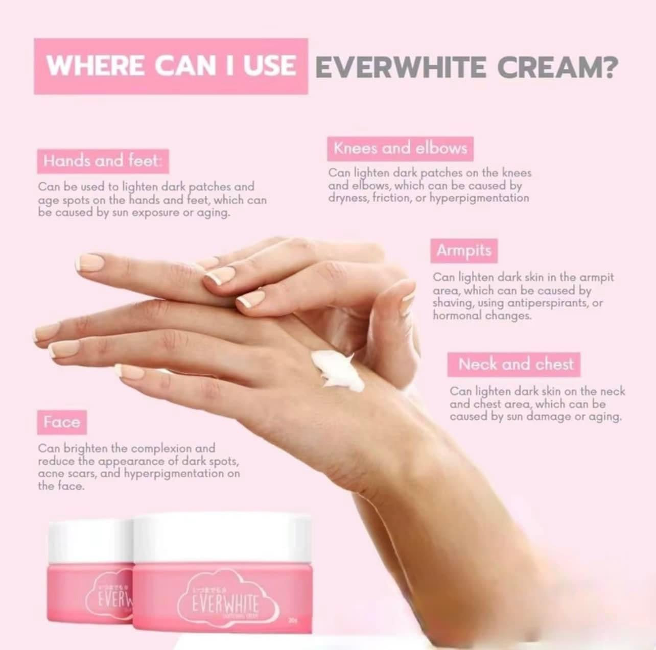 EVERWHITE Niacinamide Sakura Lightening Cream 20g