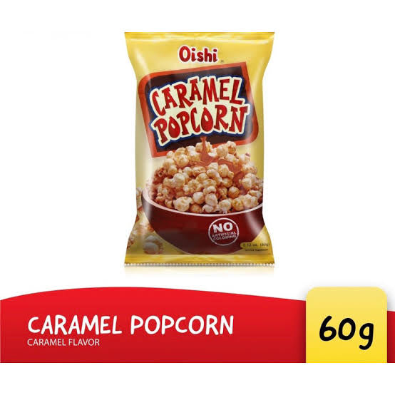 OISHI CARAMEL POPCORN 60g