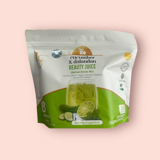 Luxe Slim Cucumber and Dalandan Pouch - 21g X 8 Sachets