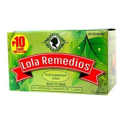 Lola Remedios Food Supplement Syrup 12x15ml Sachets