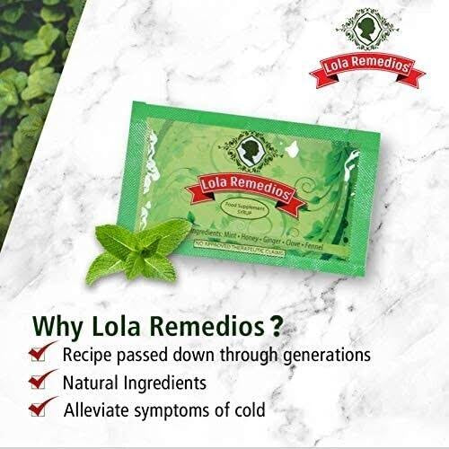 Lola Remedios Food Supplement Syrup 12x15ml Sachets