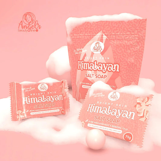 Angel’s Beautyline Bright Skin Himalayan Salt Soap – 75g X 5 PCS (Pack Of 5)