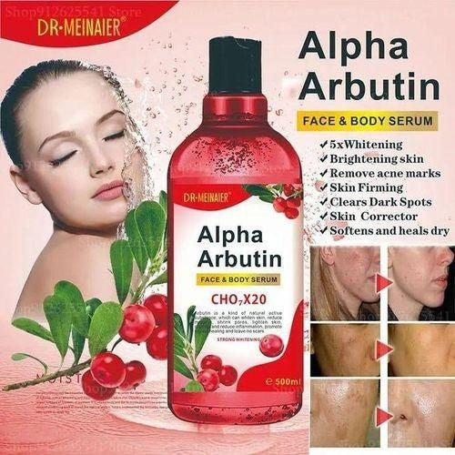 Dr. Meinaier Alpha Arbutin Face & Body Serum 500ml