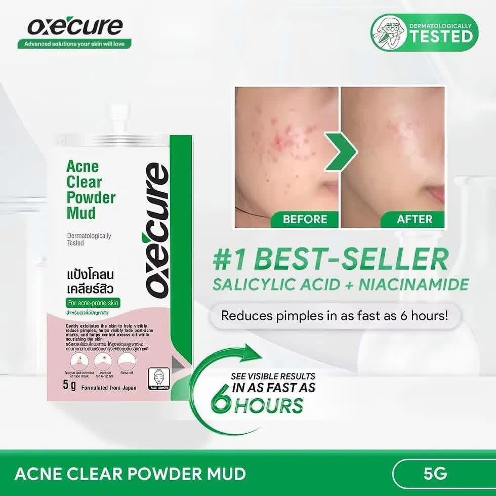 OXECURE
Acne Clear Powder Mud 7g