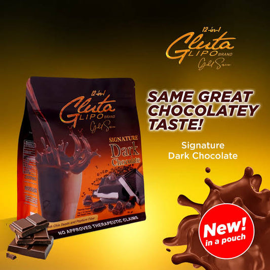 Glutalipo Dark Chocolate - 10 Sachets