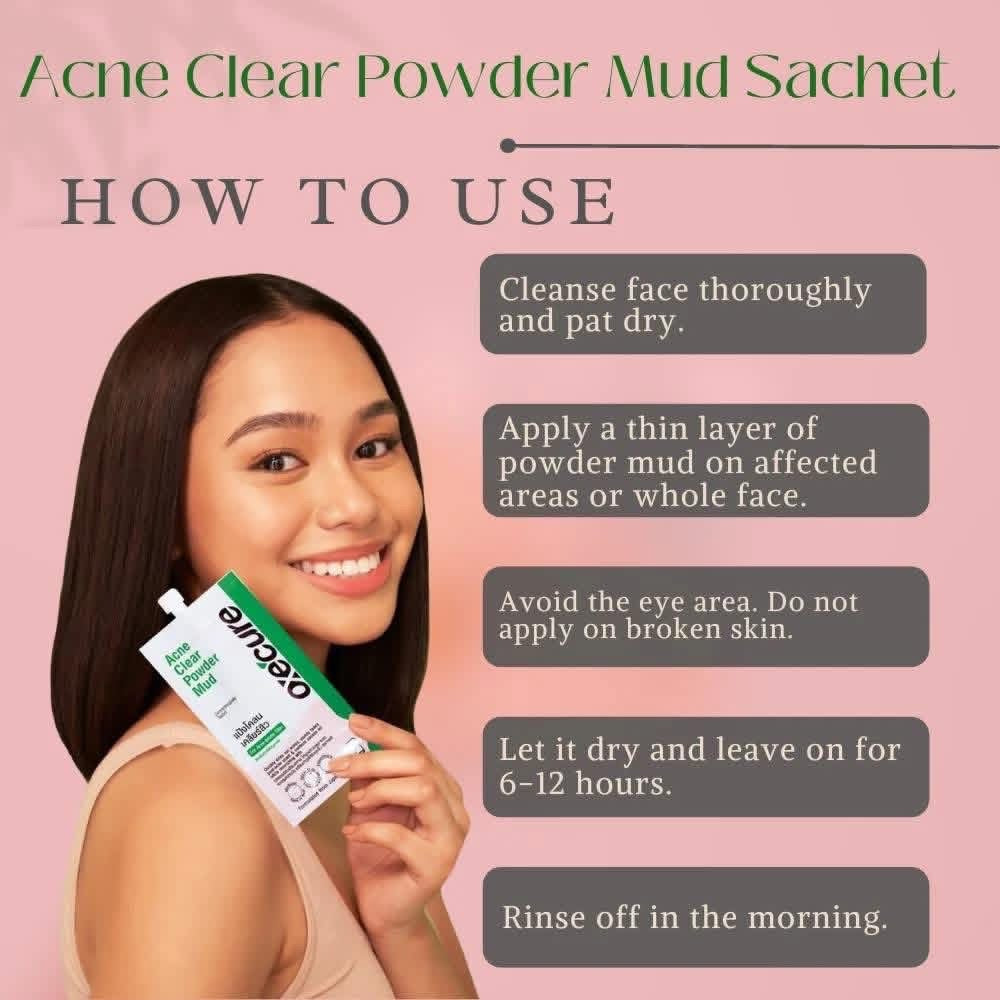 OXECURE
Acne Clear Powder Mud 7g