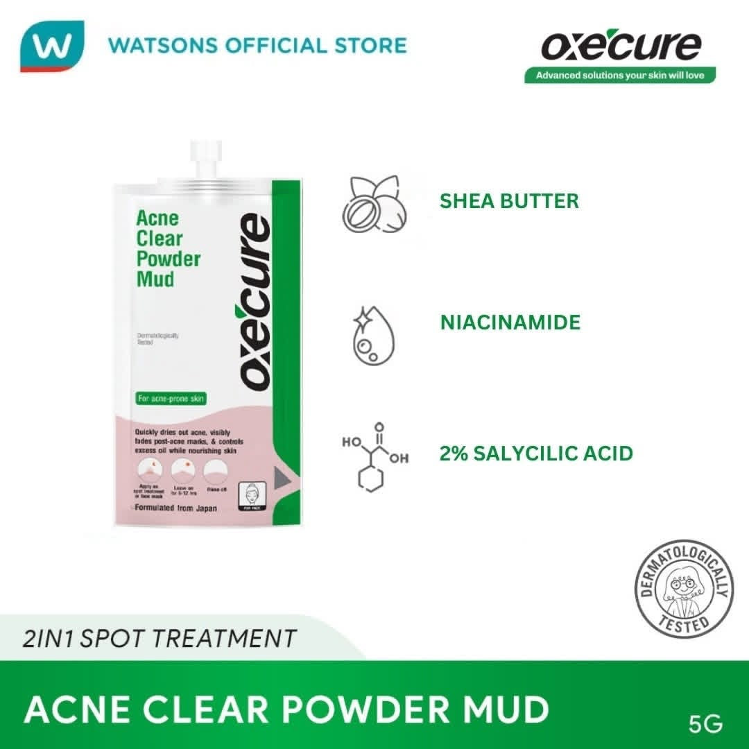 OXECURE
Acne Clear Powder Mud 7g