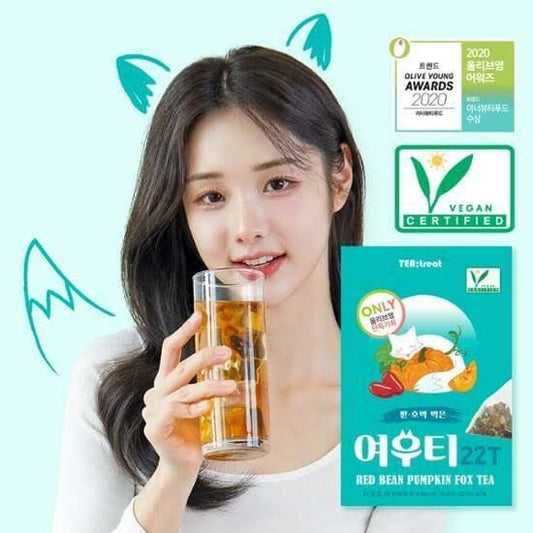 TEA TREAT RED BEAN PUMPKIN Fox Tea 22T