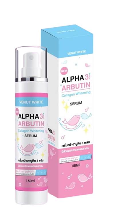 Venut White Alpha Arbutin 3+ Collagen Whitening Serum 150ml