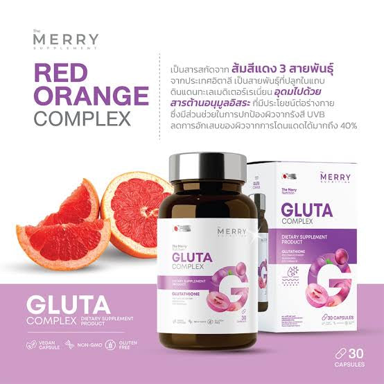 The Merry Gluta Complex 30 Capsules