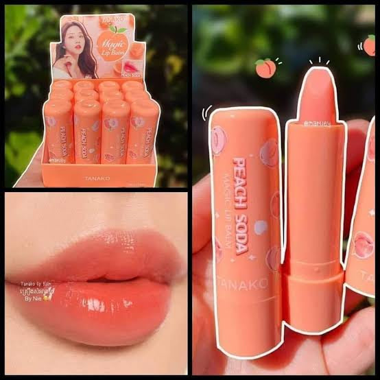 Tanako Magic Lipbalm Peach Soda