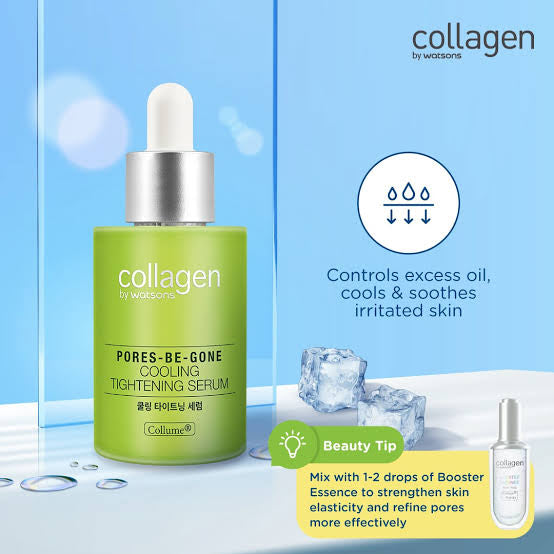 COLLAGEN WS
Pore - Be - Gone Cooling Tightening Serum 30ml - 50% SALE ‼️ SEPTEMBER 28, 2025 Expiry ‼️