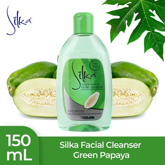 Silka Facial Cleanser GREEN PAPAYA 150mL