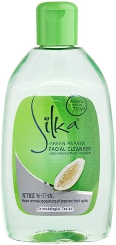 Silka Facial Cleanser GREEN PAPAYA 150mL