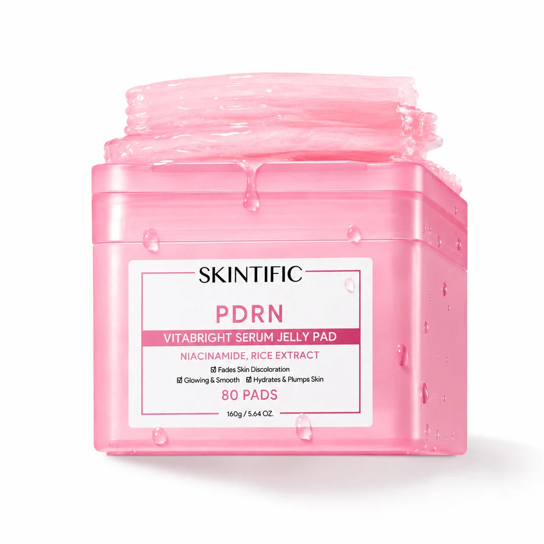 SKINTIFIC PDRN Vitabright Serum Jelly Pad (80 Pads)