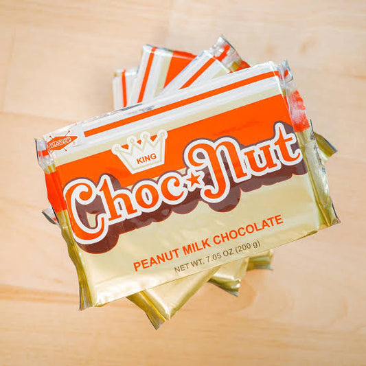 KING CHOC-NUT PEANUT
MILK CHOCOLATE 200G