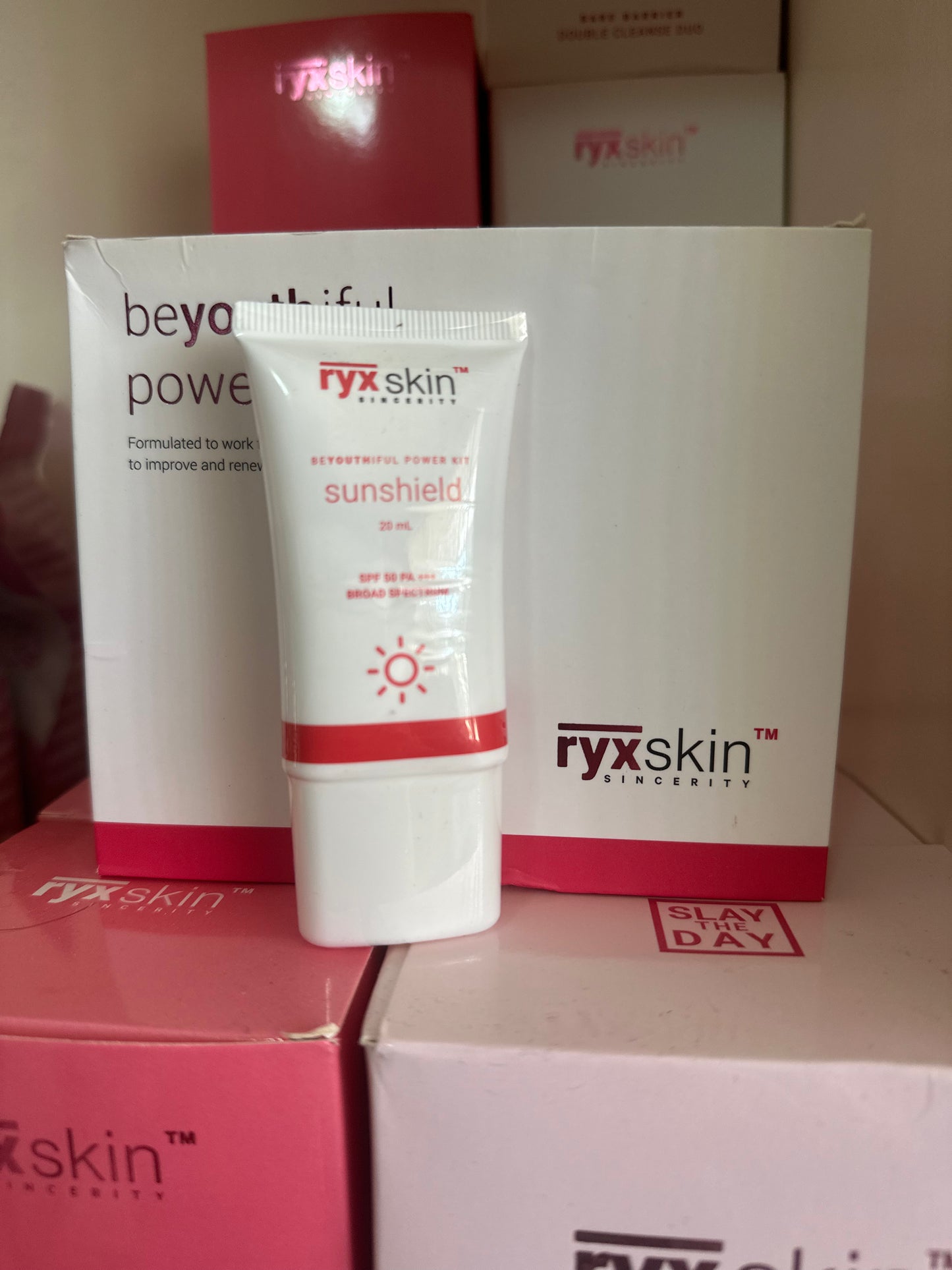RYX SKIN Sincerity BeYOUTHiful Power Kit - SUNSHIELD 20ml - Broad Spectrum SPF50 PA +++ ONLY- SALE‼️