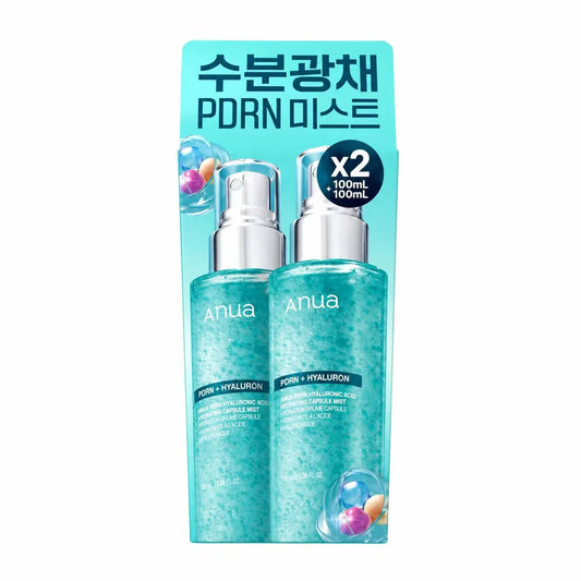 Anua PDRN Hyaluronic Acid Moisture Capsule Mist 100ml x 2