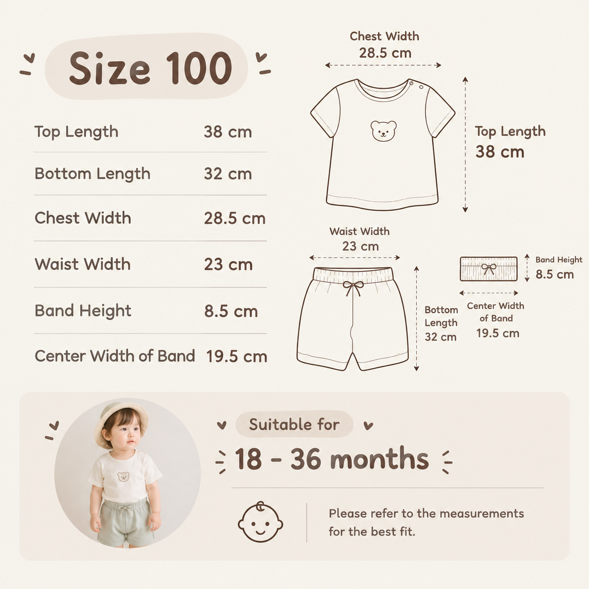 Cocohani Mesh Heart Sleeveless Loungewear Set (Sky Blue) Size 100 (18-36 Months)
