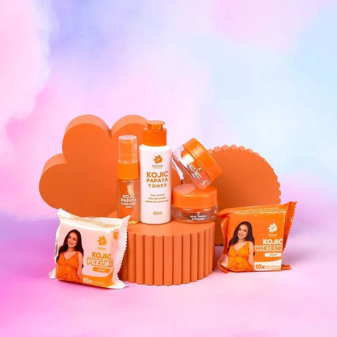 Rosmar Kojic Papaya For Pekas & Melasma 6 in 1 kit