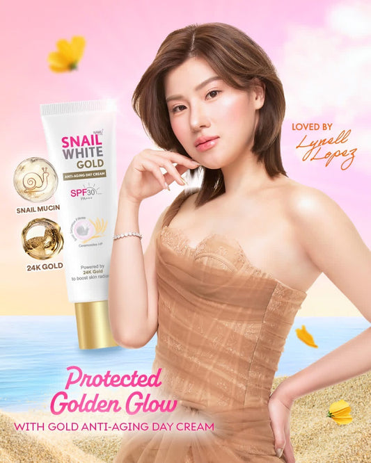 NAMU SNAILWHITE Gold Anti-Aging Day Cream SPF 30/PA+++ 30ml
