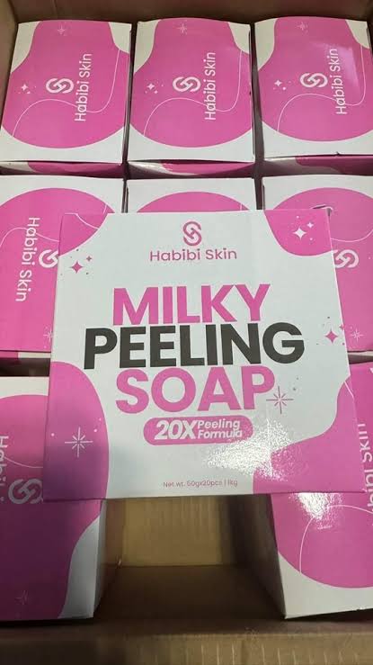 Habibi Milky Peeling Soap 50g (SOLD PER PIECE)