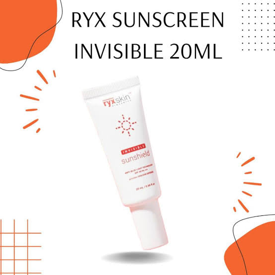 RYX SKIN Sincerity Invisible Sunshield SPF40 PA +++ 20ml