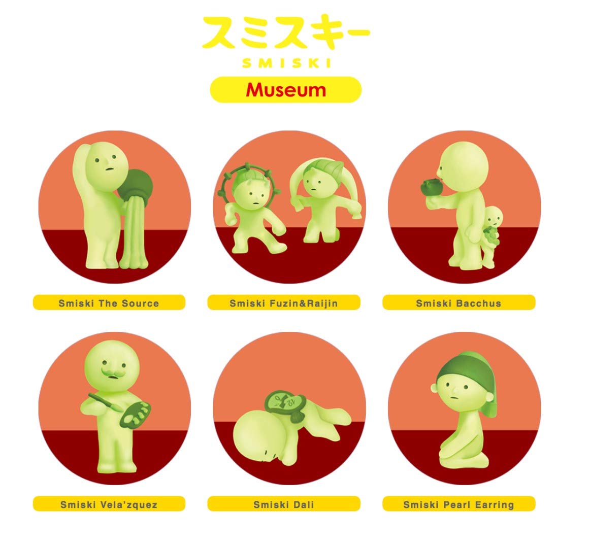 Smiski Glow Figure Blind Box - Museum Series