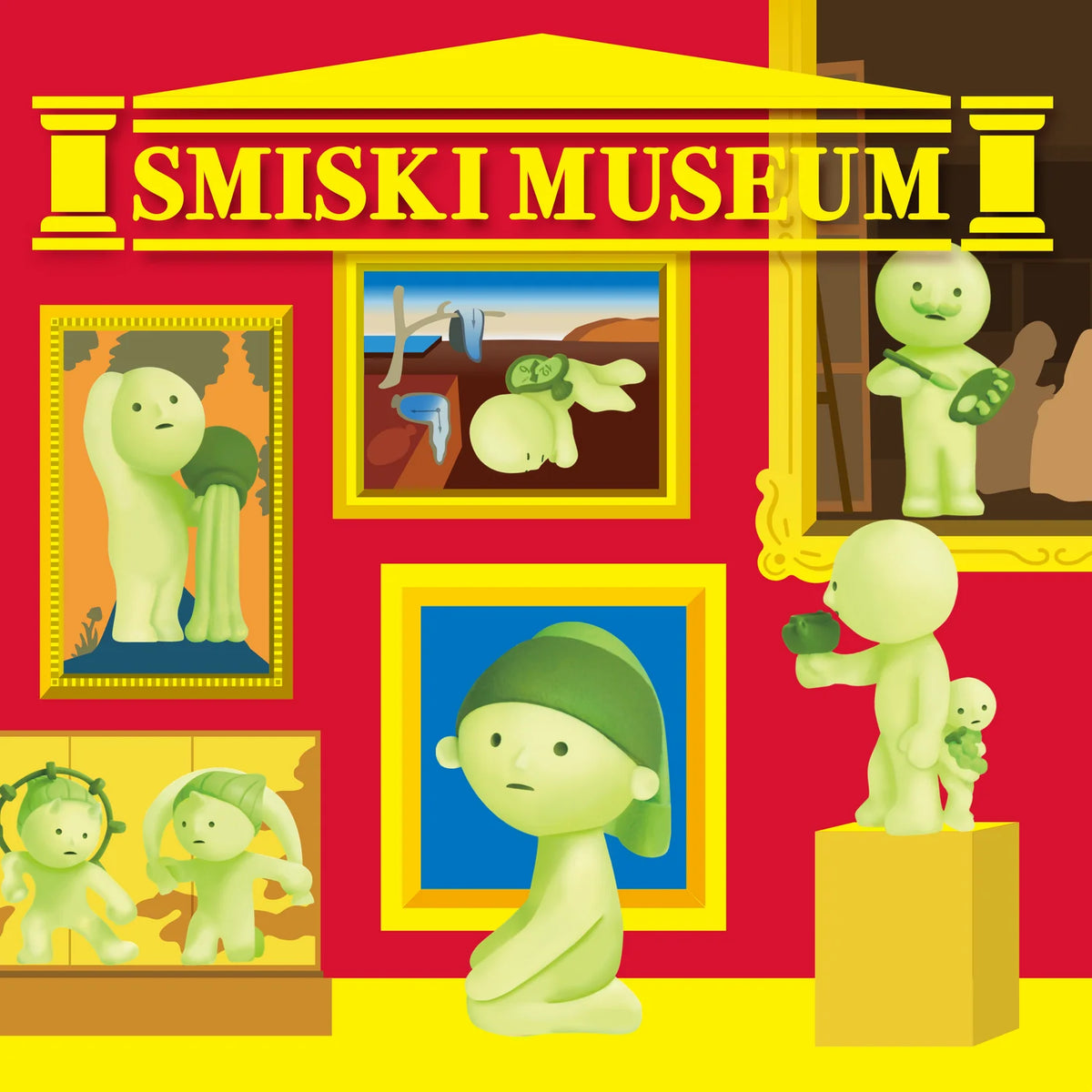 Smiski Glow Figure Blind Box - Museum Series