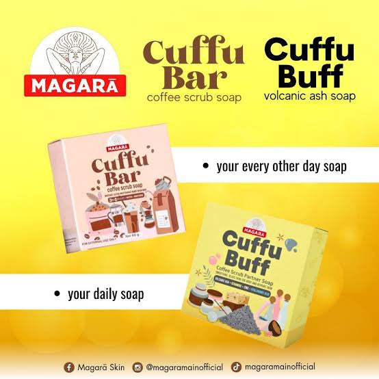 Cuffu Buff Volcanic Ash Soap by Magara 70g