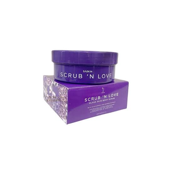 SASKIN Scrub N Love Glass Skin Body Scrub - 200ml