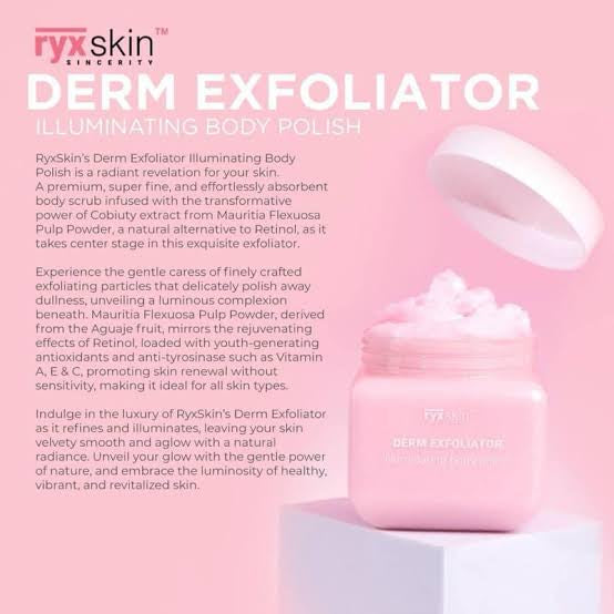 Ryx Skin Sincerity Derma Exfoliator Illuminating Body Polish 370g