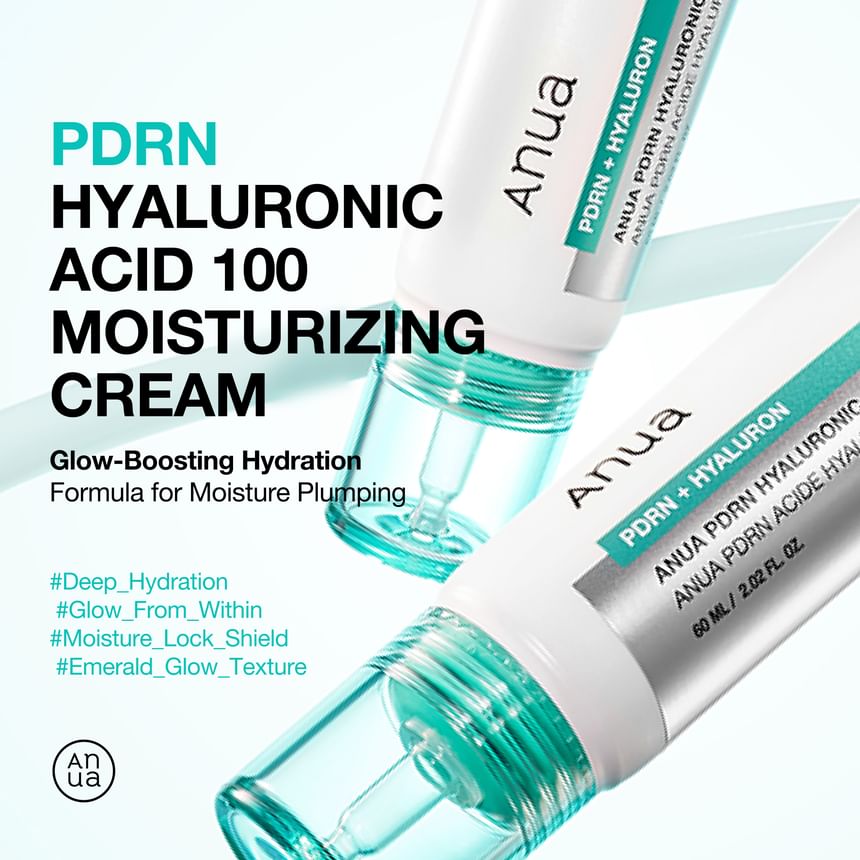Anua - Bundle: PDRN Hyaluronic Acid Capsule 100 Serum 30ml + PDRN Hyaluronic Acid 100 Moisturizing Cream 30ml