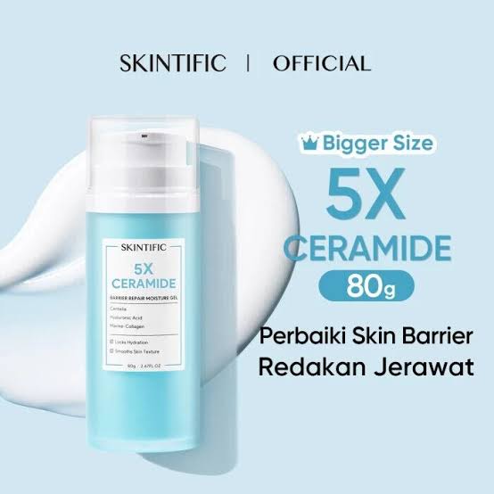 SKINTIFIC 5X Ceramide Barrier Repair Moisturize Gel 80G