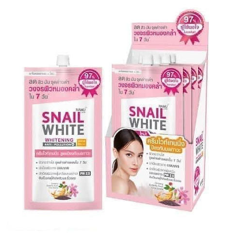 NAMU Snail White Anti - Pollution Cream - 6ml/sachet