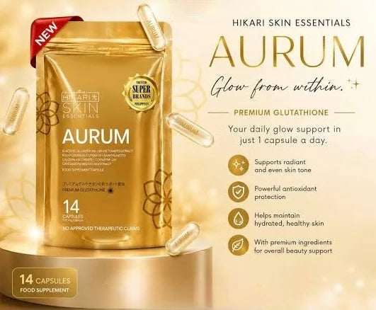 HIKARI AURUM S-Acetyl Glutathione – 14 Capsules Pouch