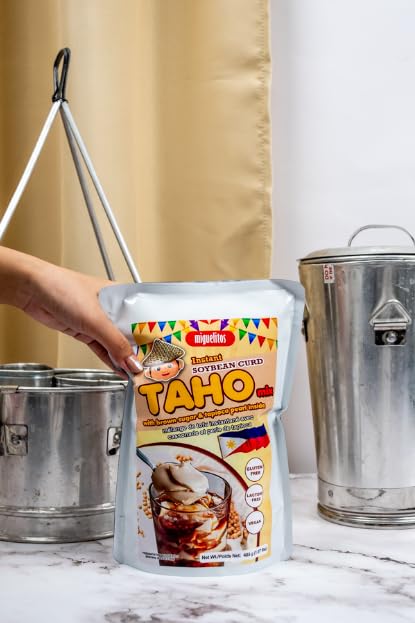 Miguelitos Instant Taho Mix (with Brown Sugar and Tapioca Pearl Inside) 485g