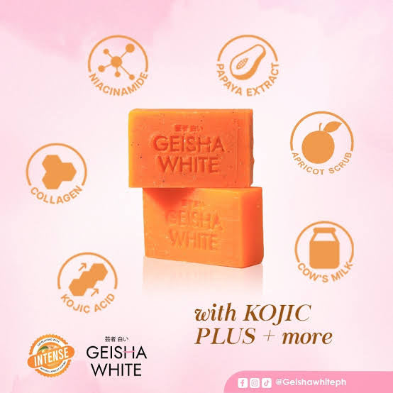 Geisha White Skin Brightening Bar ( INTENSE ) 85g