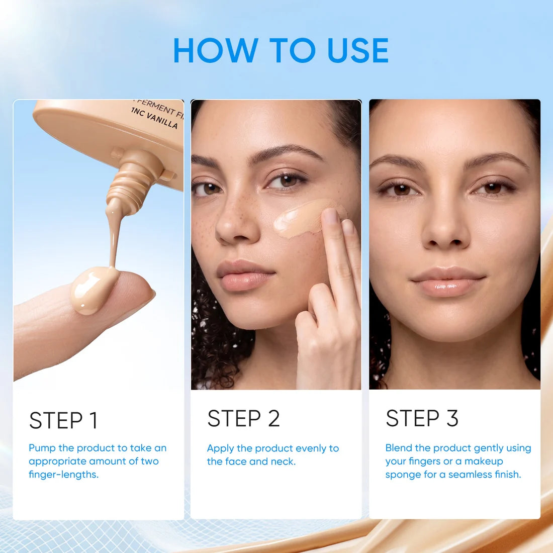 SKINTIFIC All Day Protect Tinted Serum Sunscreen SPF 50+ PA++++ - 1NC VANILLA