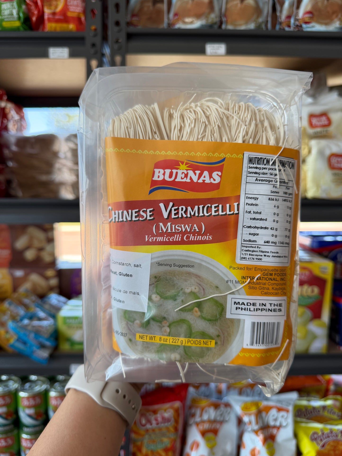 Buenas Chinese Vermicelli/Misua 227g