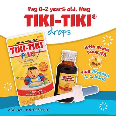 Tiki Tiki Plus Drops (For 0-2 years old) - 30ml